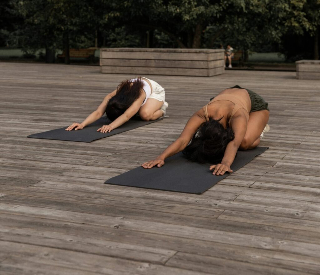 Yoga and fitness meditation
